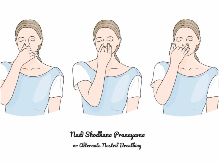 Nadi Shodhana Pranayama Alternate Nostril Breathing Technique