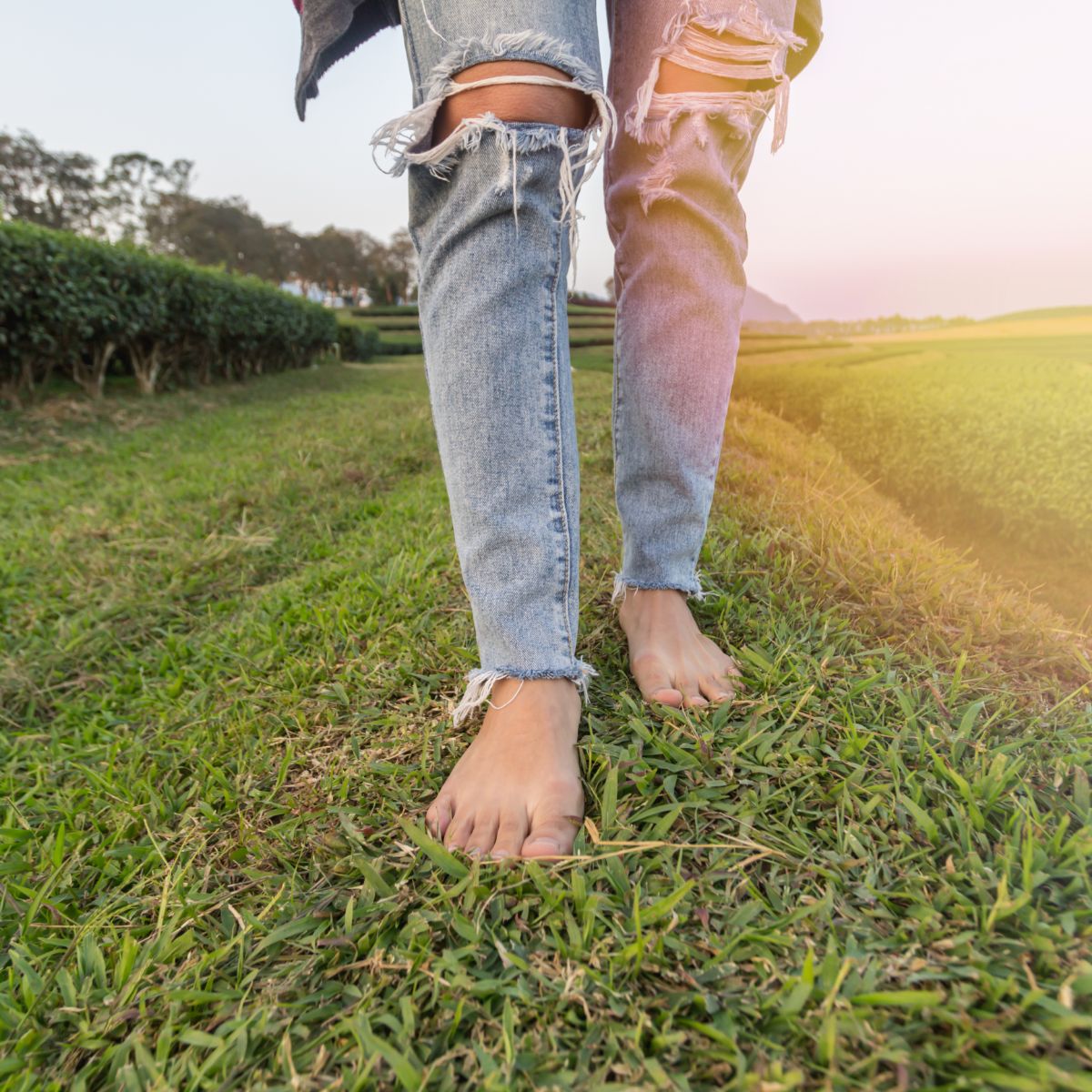 Spiritual Benefits Of Walking Barefoot On Grass