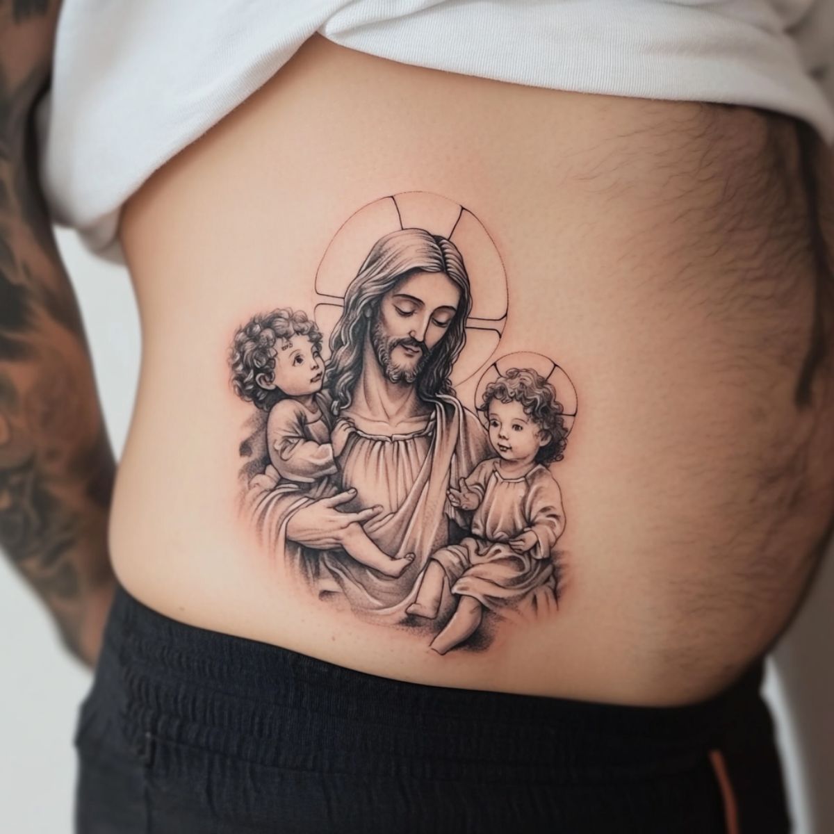 Jesus Tattoo Idea