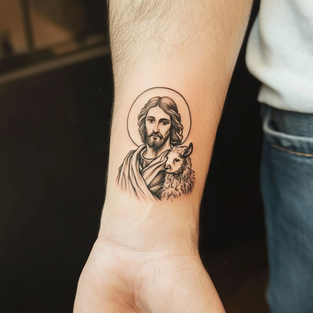 Jesus Tattoo Idea