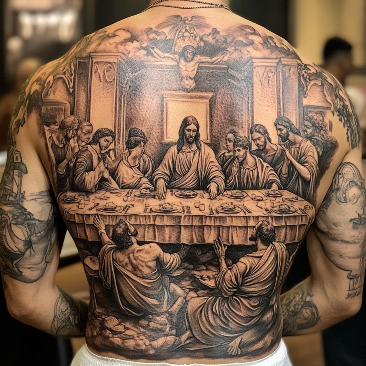 Jesus Tattoo Idea