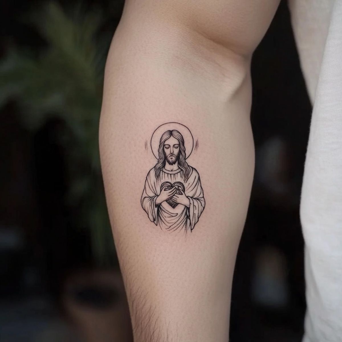 Jesus Tattoo Idea